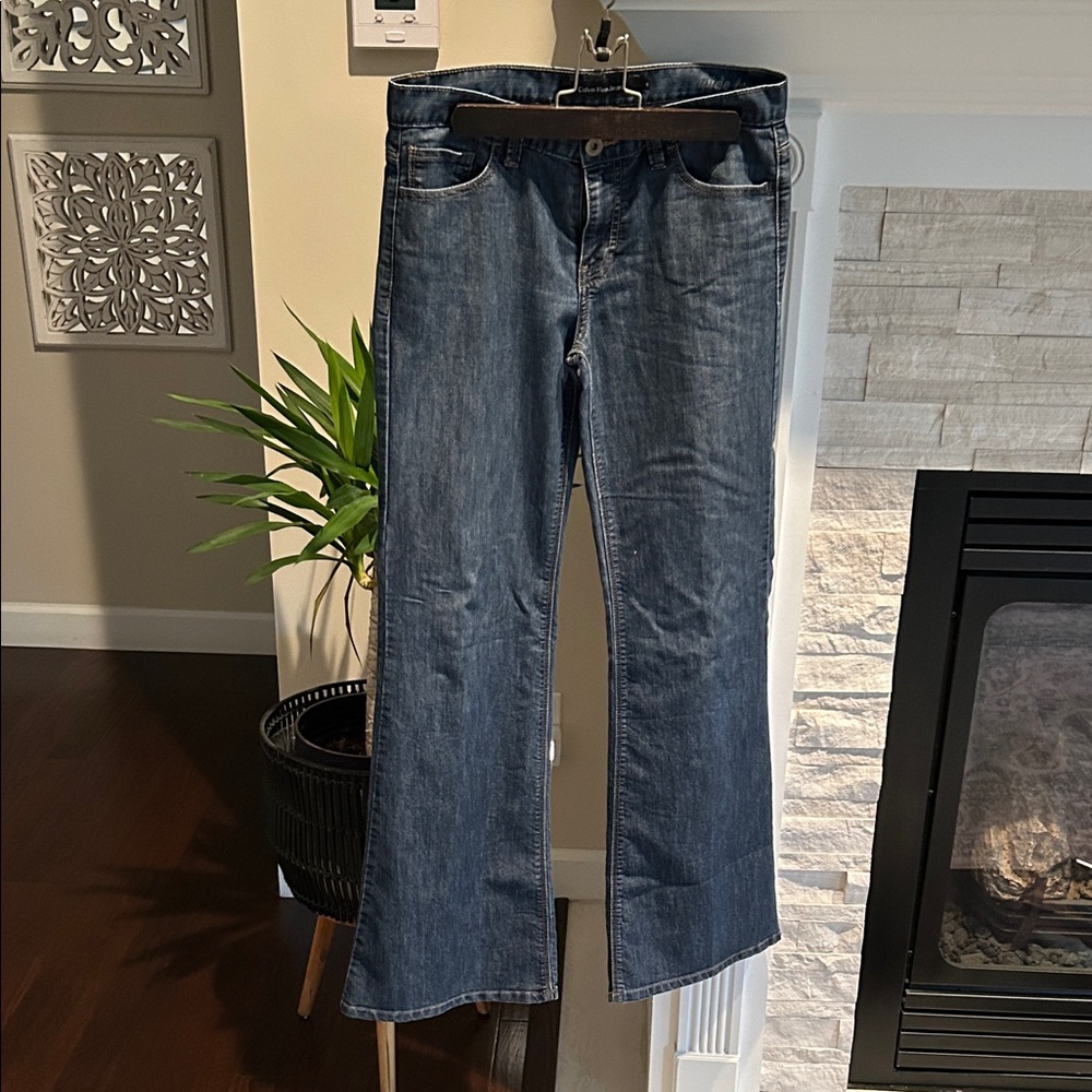 Vintage Calvin Klein Jeans Women's Blue Boot Cut
